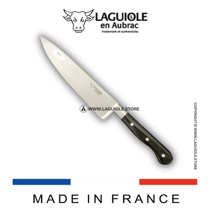 laguiole kitchen knife ebony wood