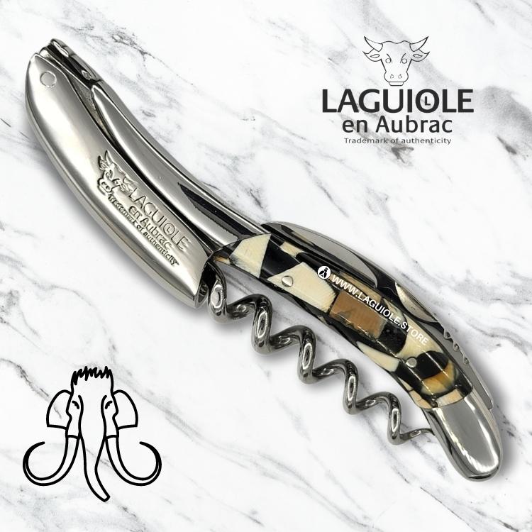 laguiole corkscrew nougatine shiny finish