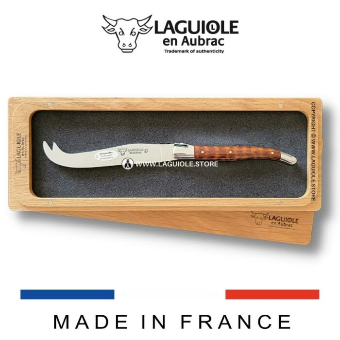 classic laguiole cheese knife snakewood