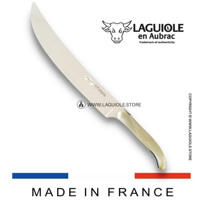 laguiole champagne saber horn tip