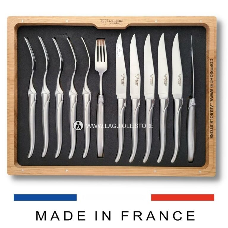 Laguiole Cutlery Set 12 piece (or 18) with Knives and Forks