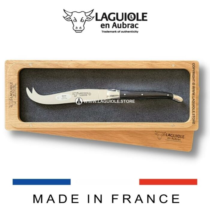 laguiole cheese knife handle : wood of your choice shiny polish