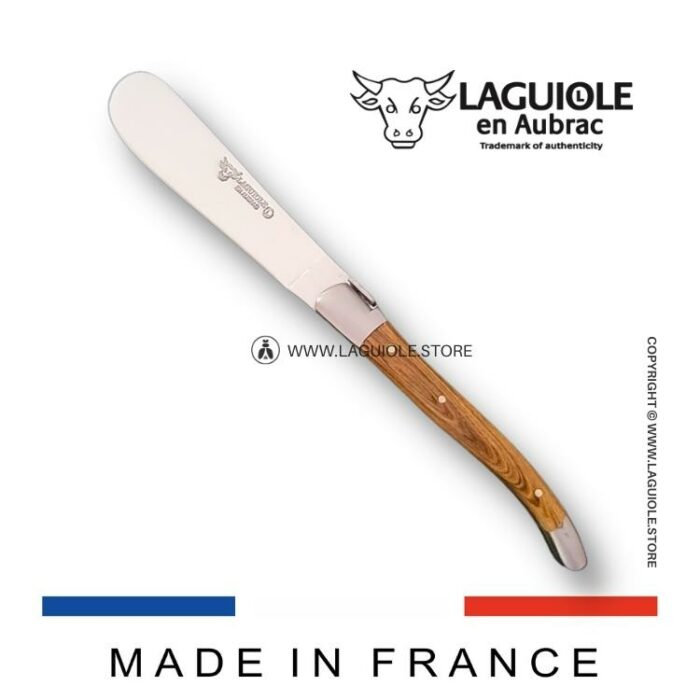laguiole butter knife pistachio wood