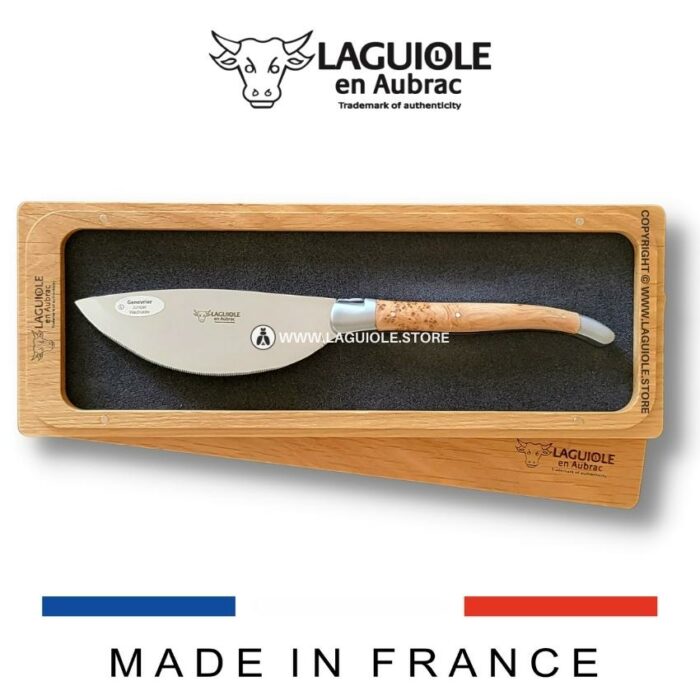 laguiole pizza knife juniper wood