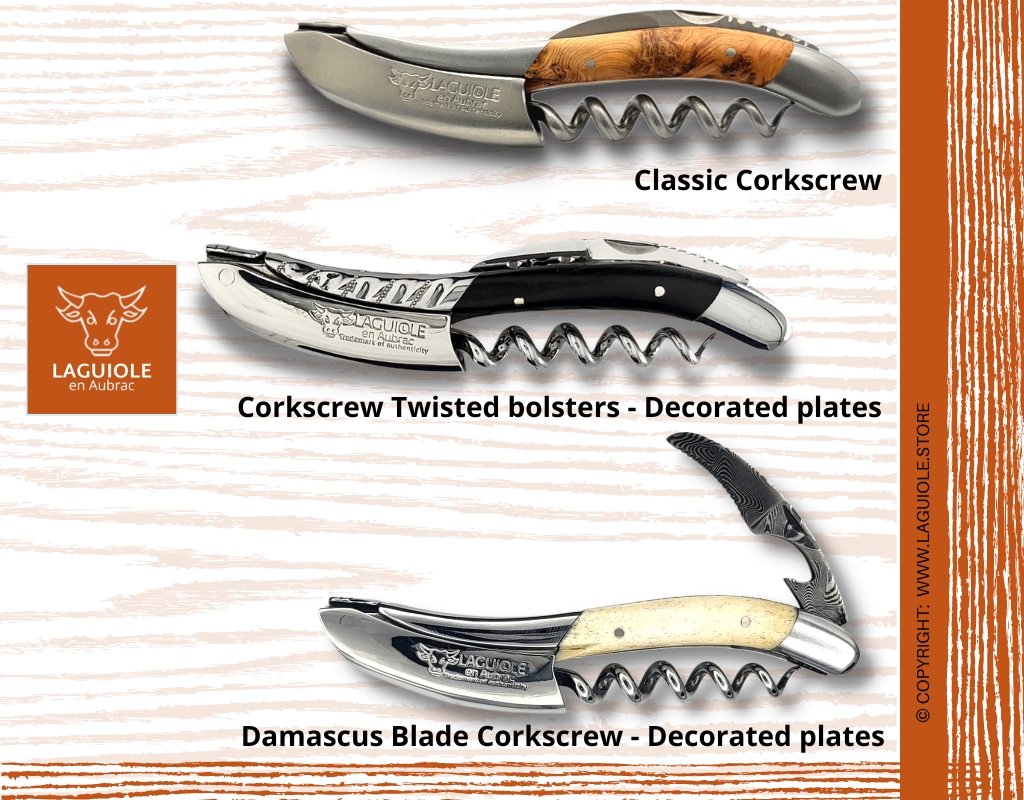 laguiole en aubrac corkscrews collections