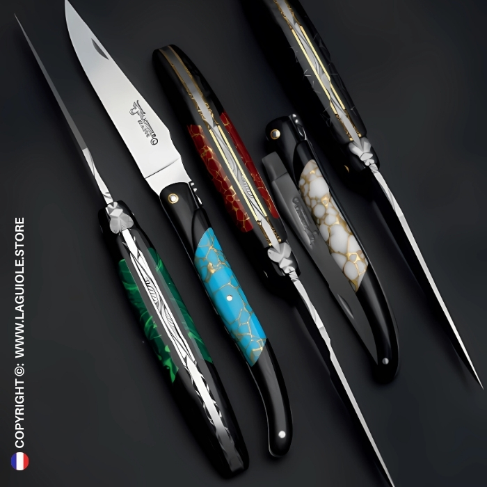 laguiole nox pretiosa knives