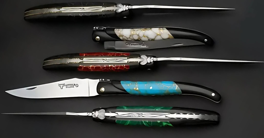 pocket knife nox pretiosa collection laguiole en aubrac