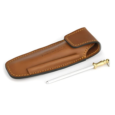 Leather Sheaths & Sharpener