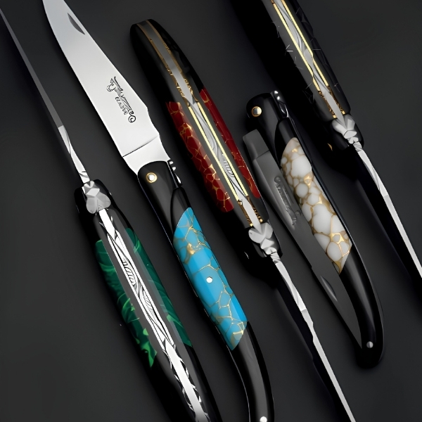 Laguiole Collector Knives: Signature & Marquetry