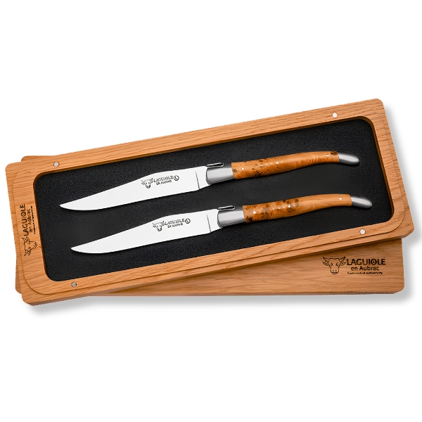 Set of 2 Laguiole Steak Knives