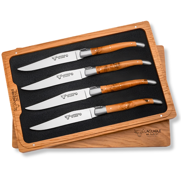 Set of 4 Laguiole Steak Knives